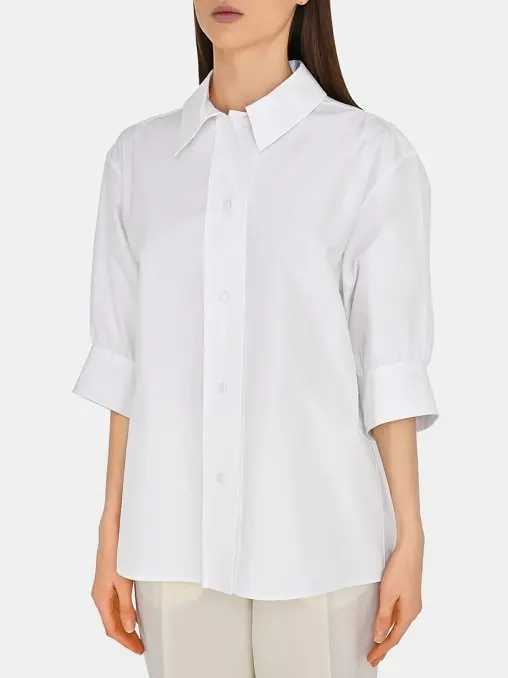 Рубашка хлопковая JIL SANDER