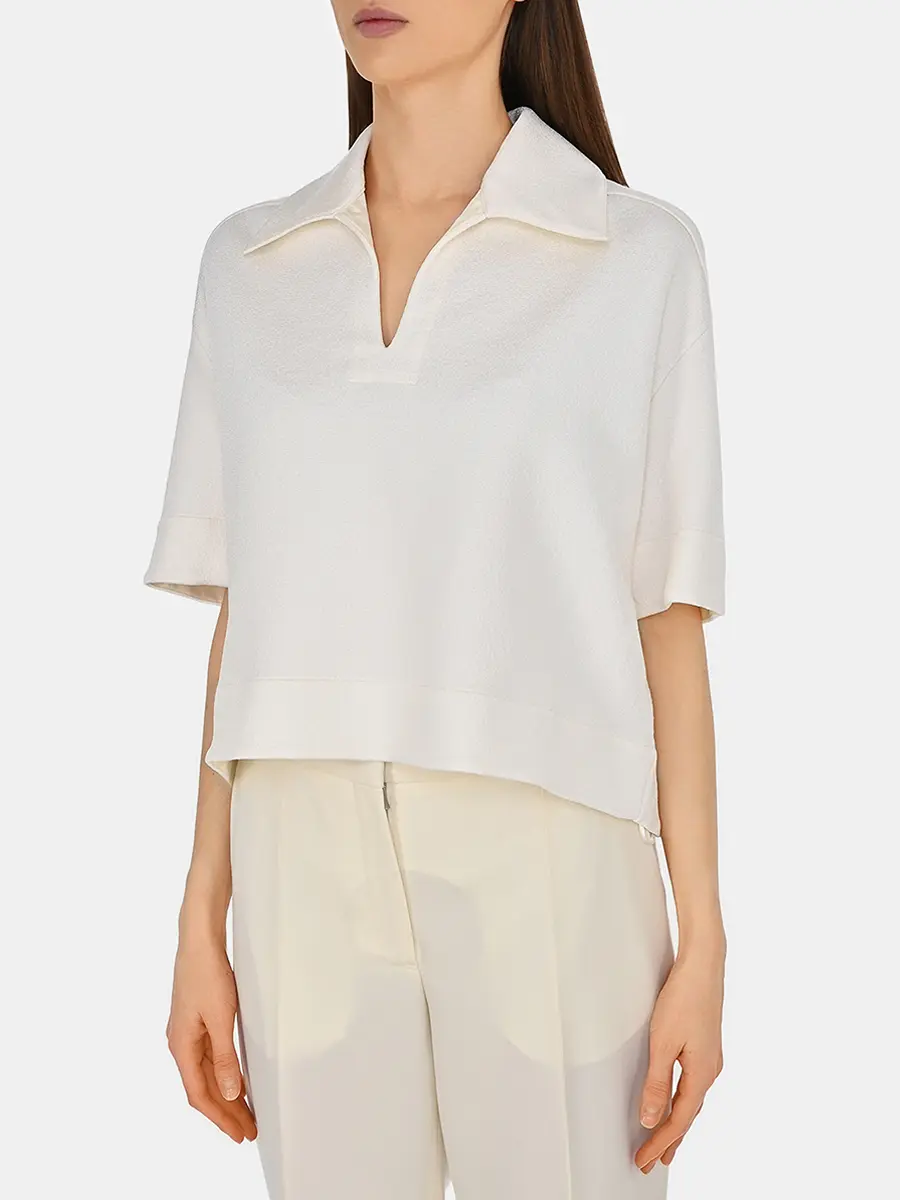 Поло однотонное