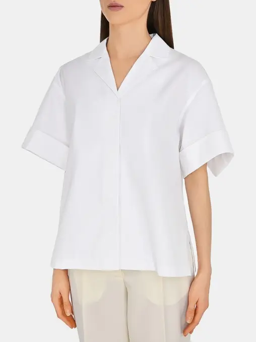 Рубашка хлопковая JIL SANDER