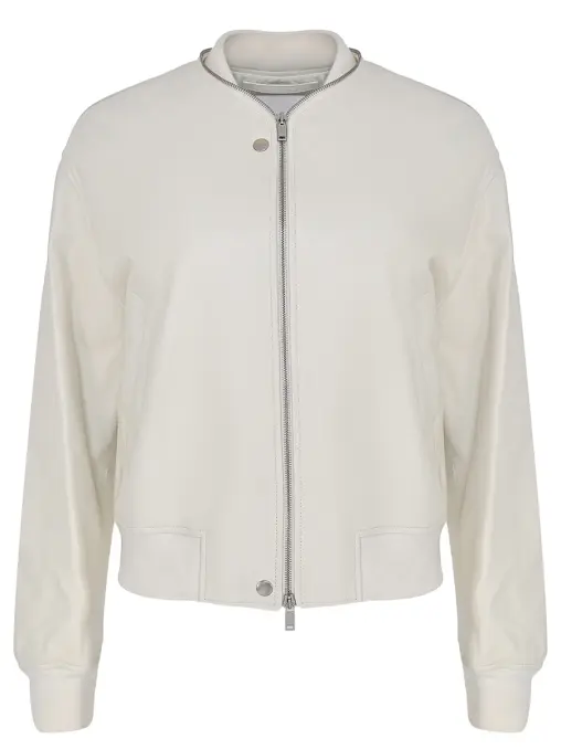 Бомбер кожаный JIL SANDER