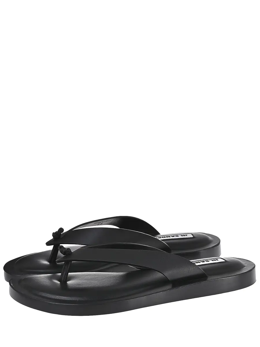 Шлепанцы кожаные