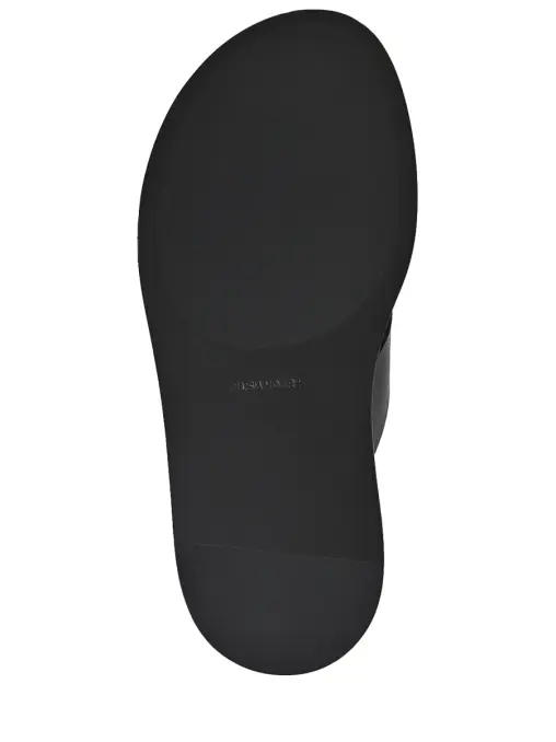 Шлепанцы кожаные JIL SANDER