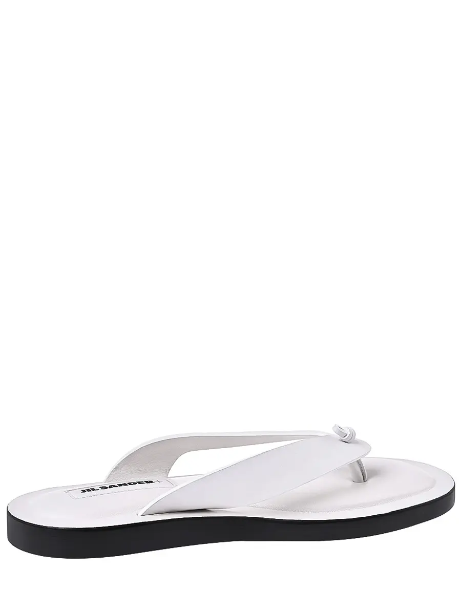 Шлепанцы кожаные