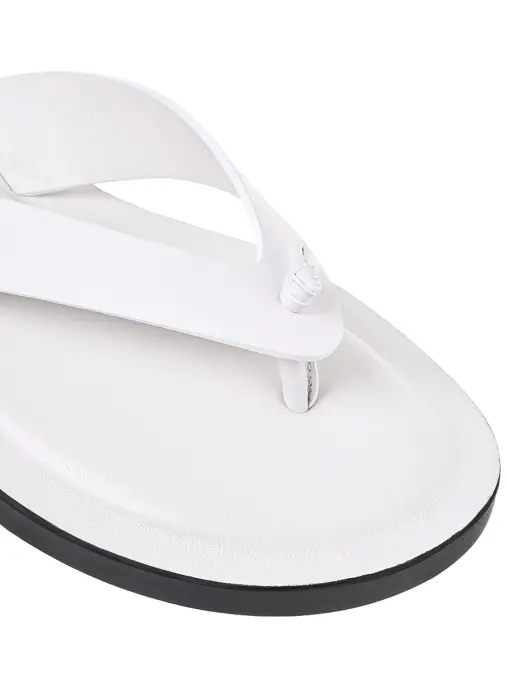 Шлепанцы кожаные JIL SANDER