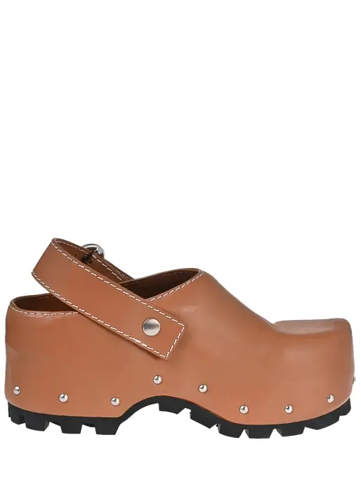 Сабо кожаные JIL SANDER