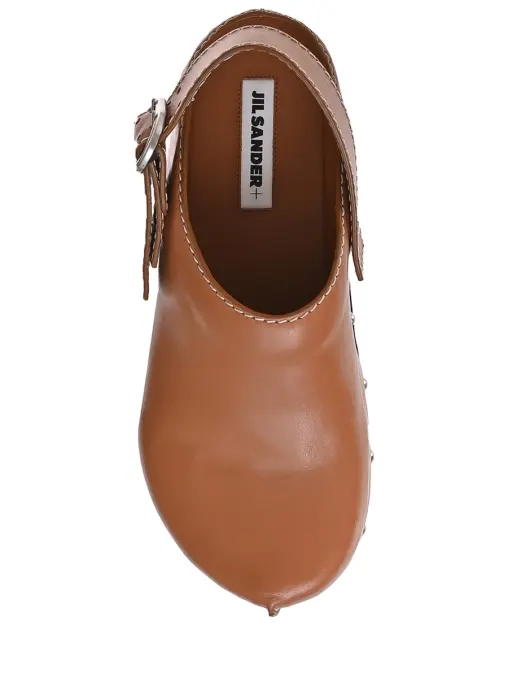 Сабо кожаные JIL SANDER