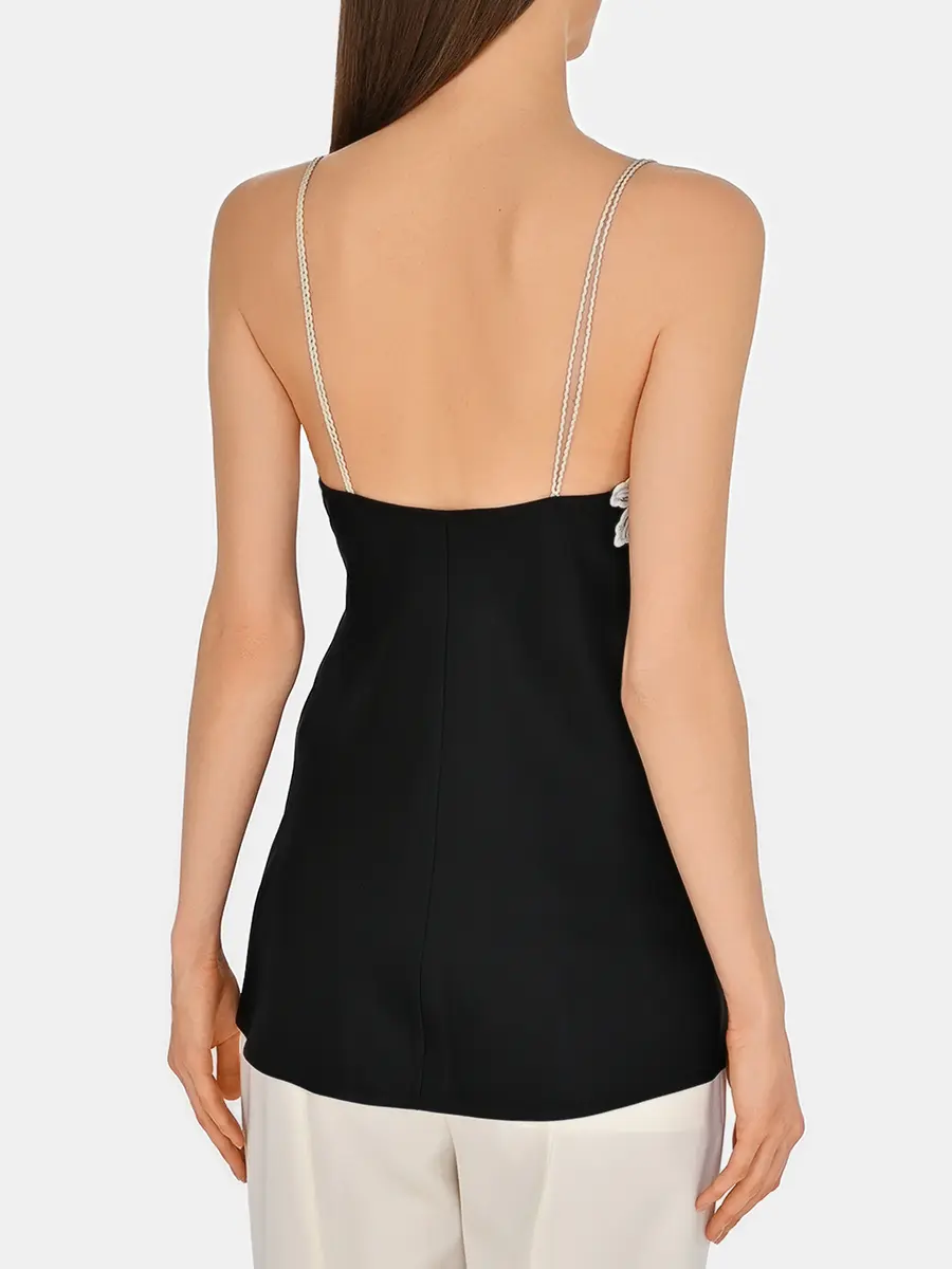 Топ с кружевом