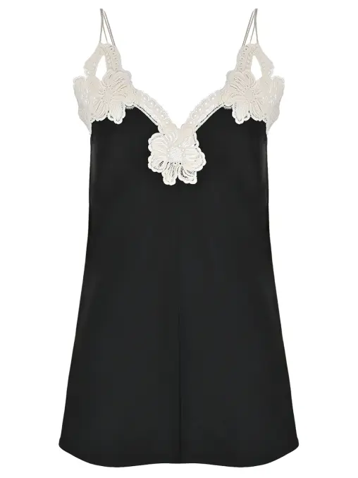 Топ с кружевом JIL SANDER