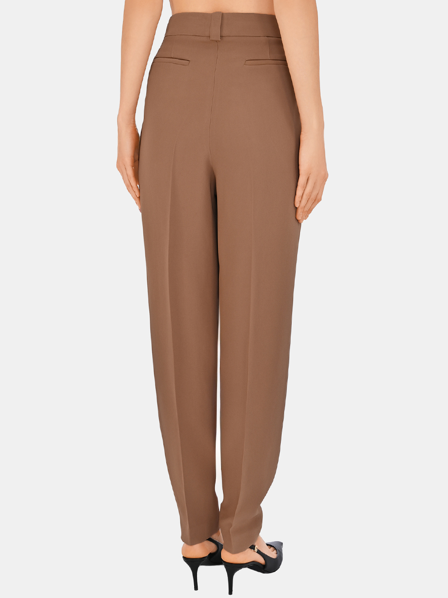 Брюки однотонные