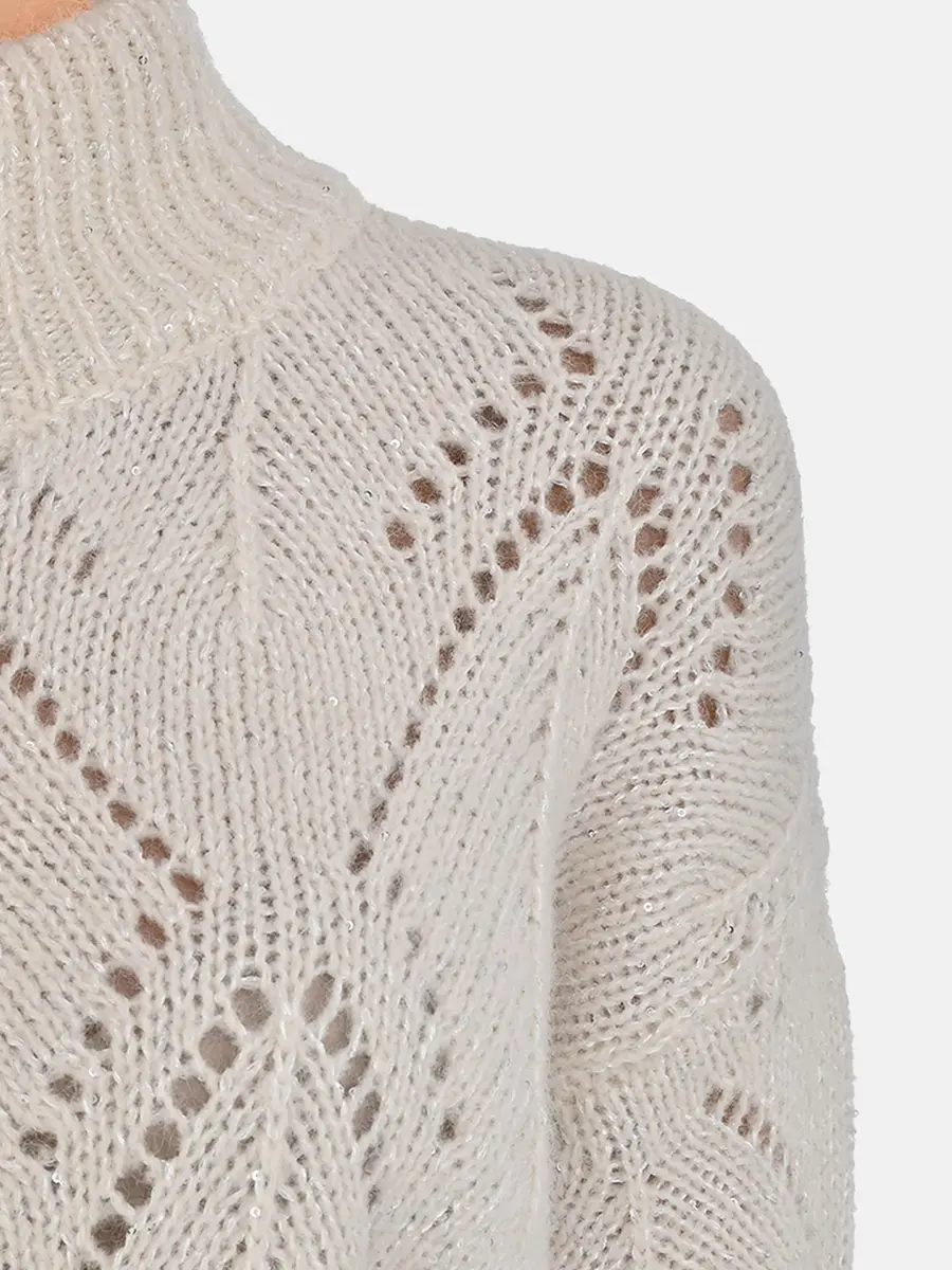 Кардиган с пайетками