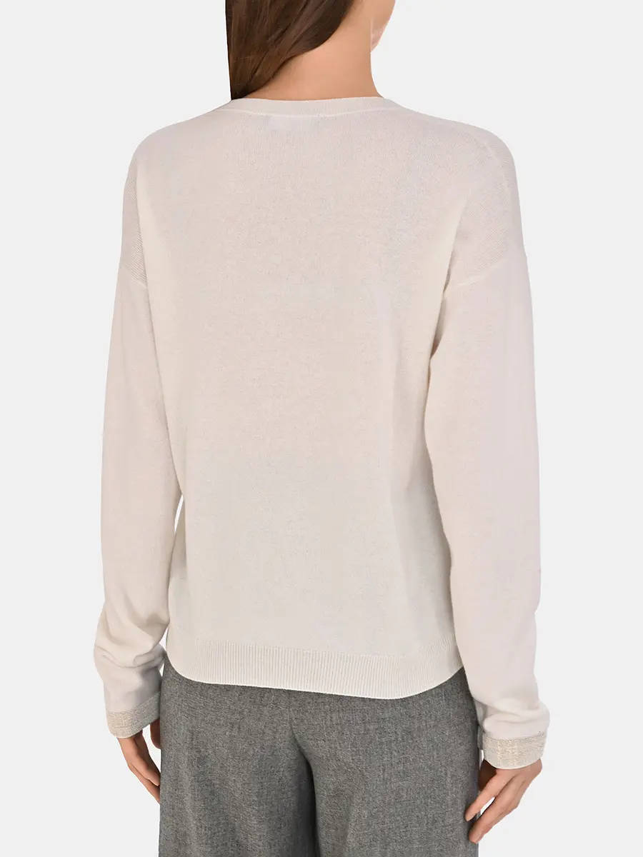 Пуловер шерстяной