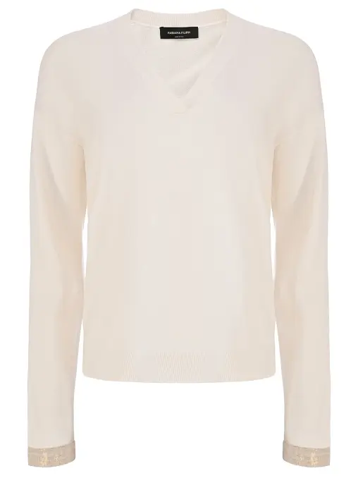 Пуловер шерстяной FABIANA FILIPPI