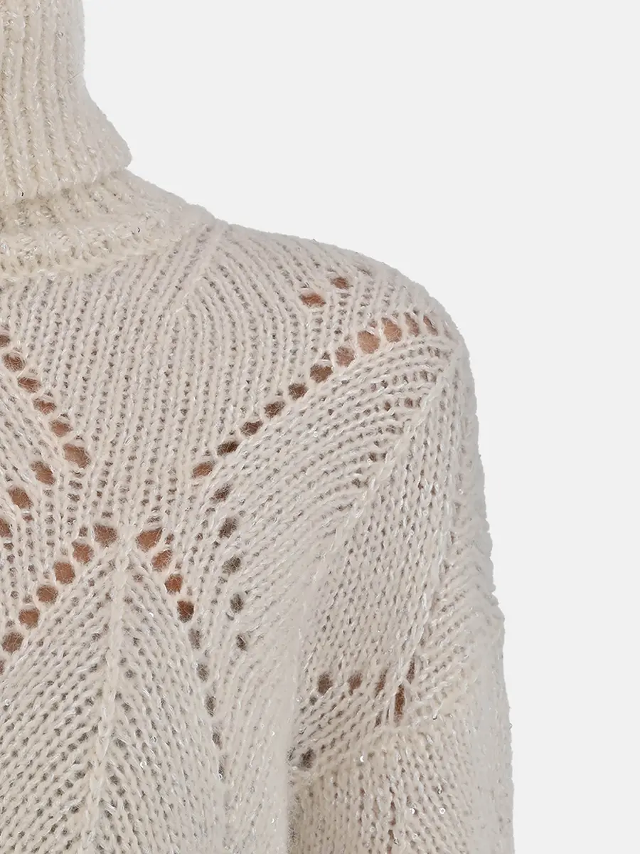 Свитер однотонный