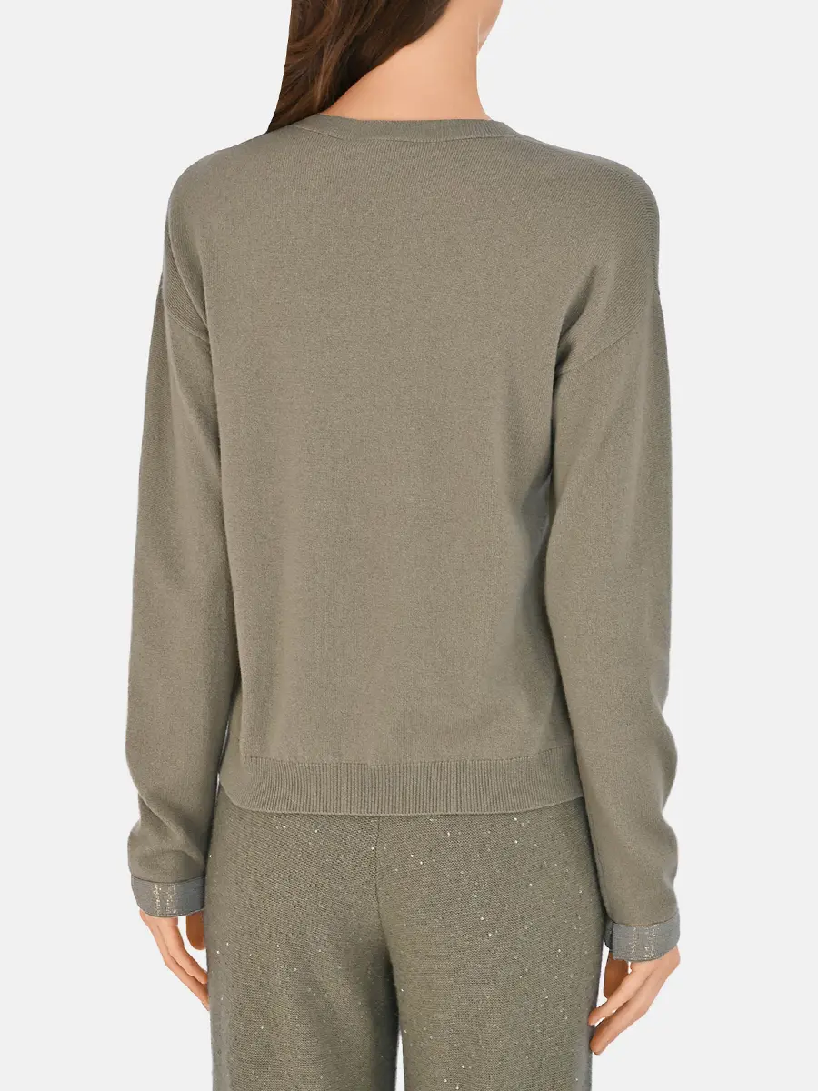 Пуловер шерстяной