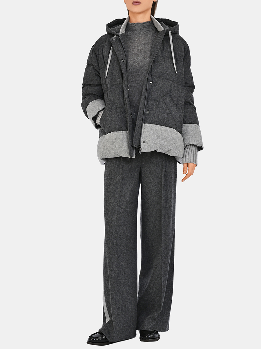 Брюки шерстяные