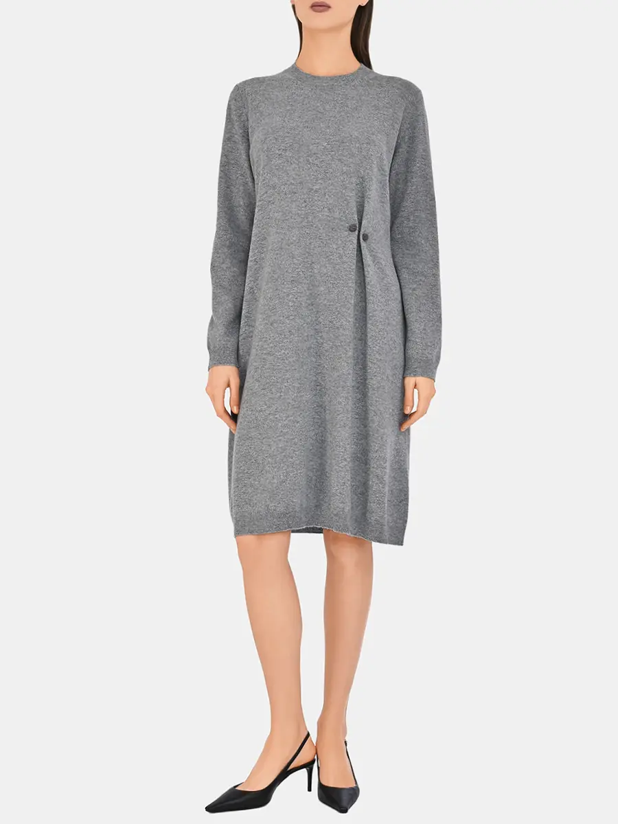 Платье шерстяное