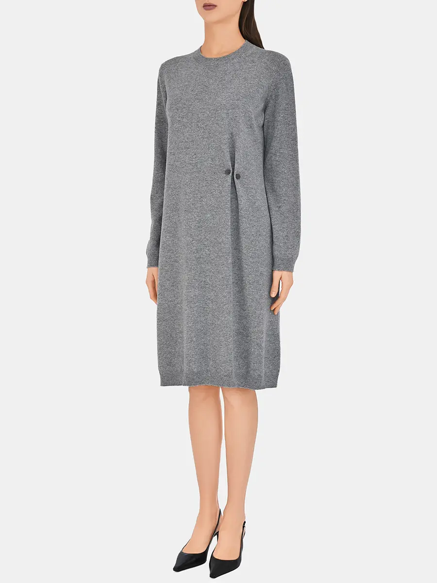 Платье шерстяное