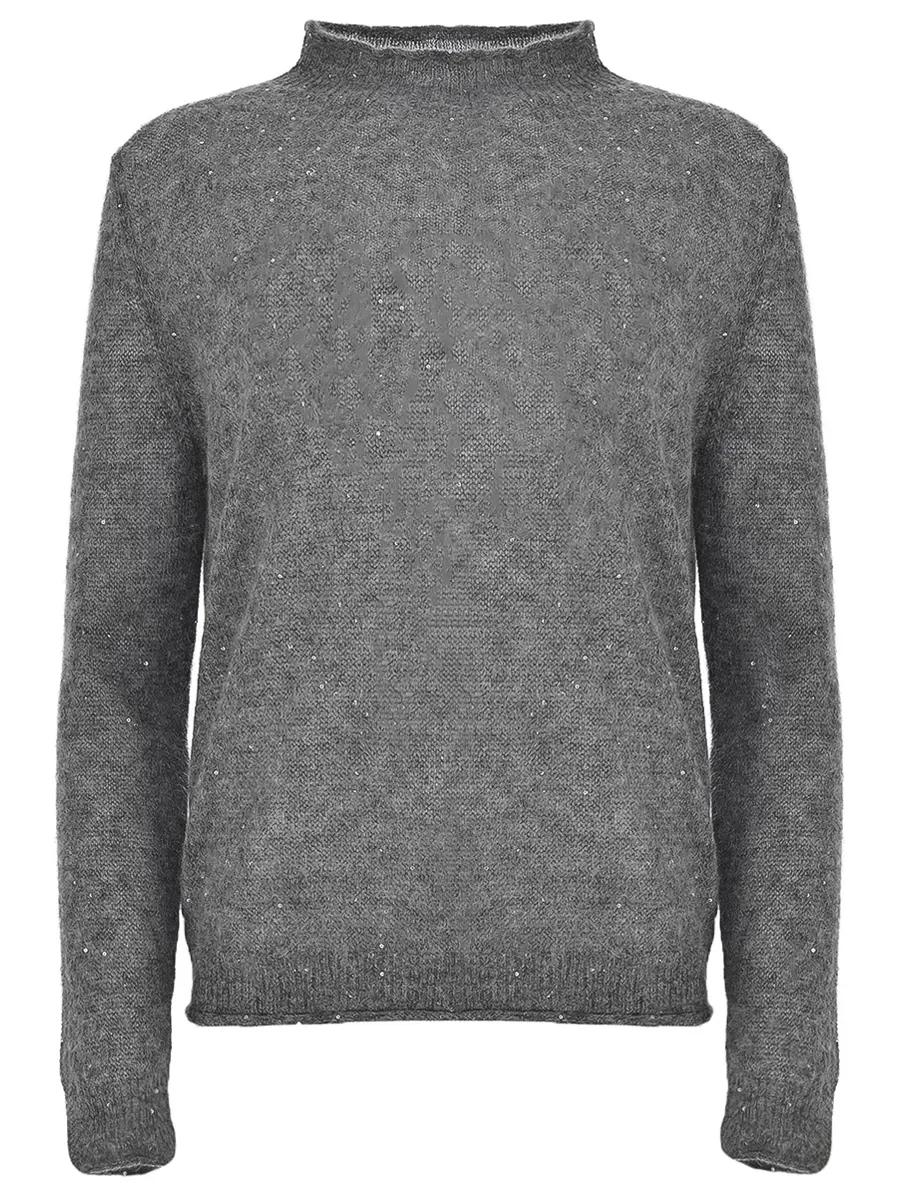 Джемпер с пайетками