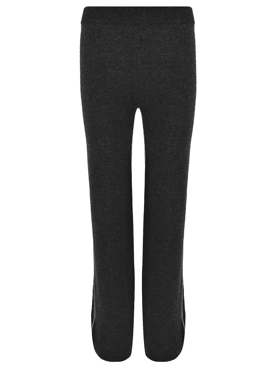 Брюки из шерсти и шелка