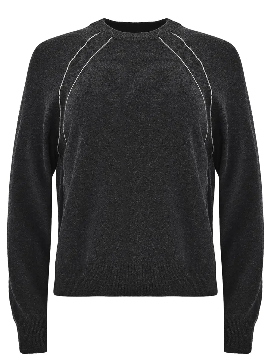 Джемпер из шерсти и шелка