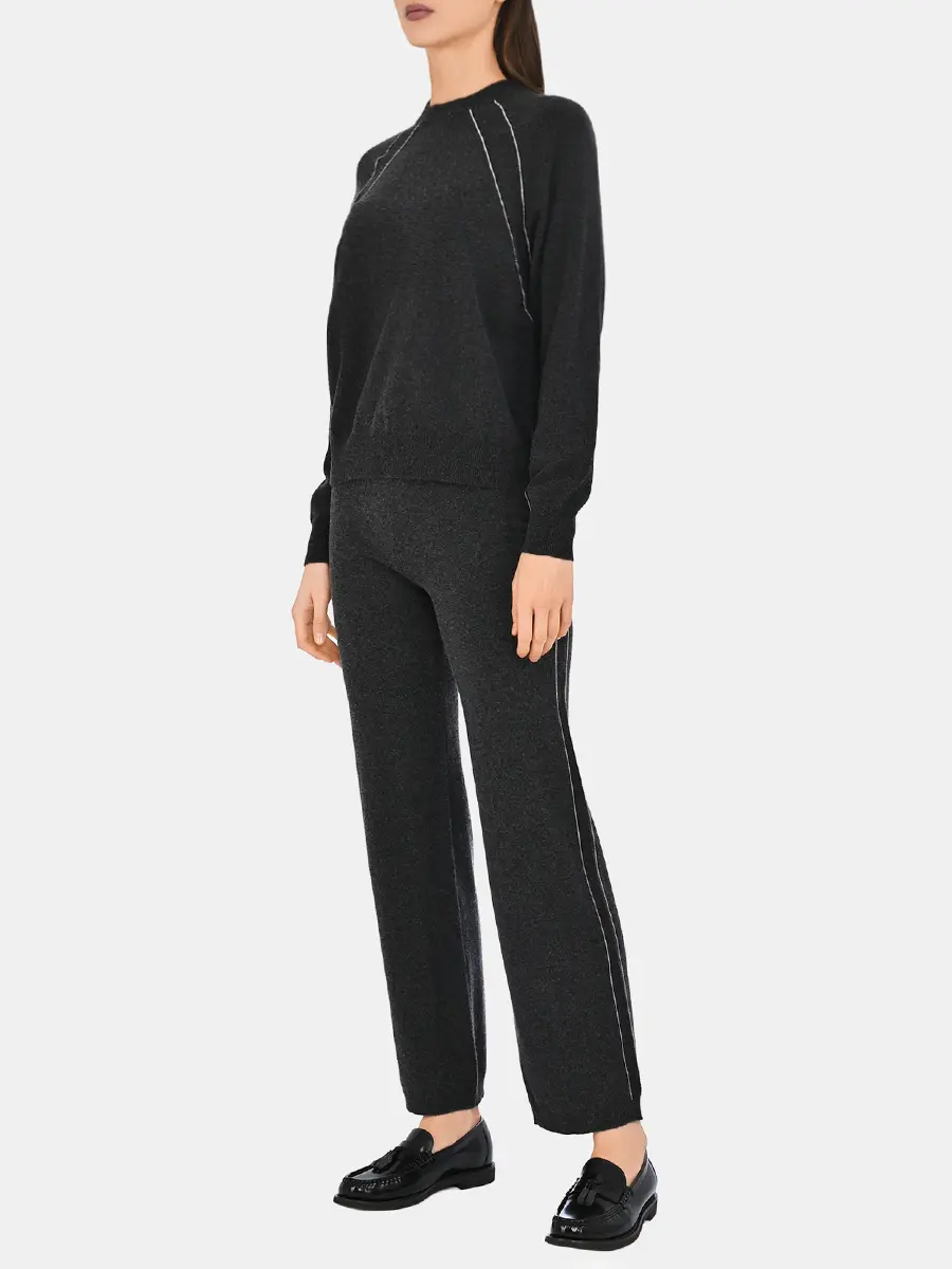 Джемпер из шерсти и шелка