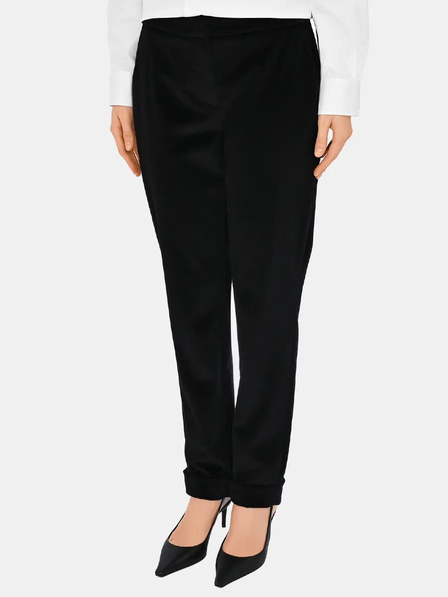 Брюки бархатные