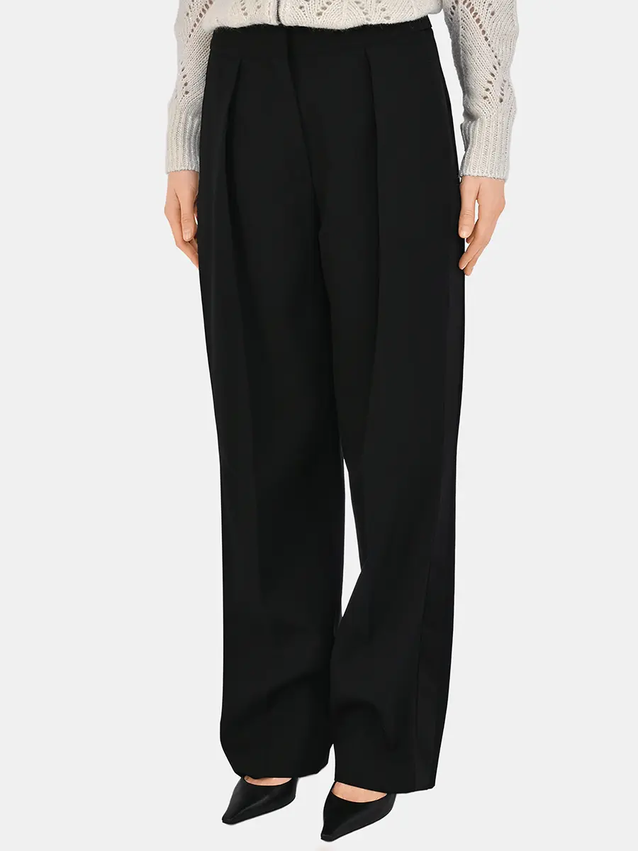 Брюки шерстяные