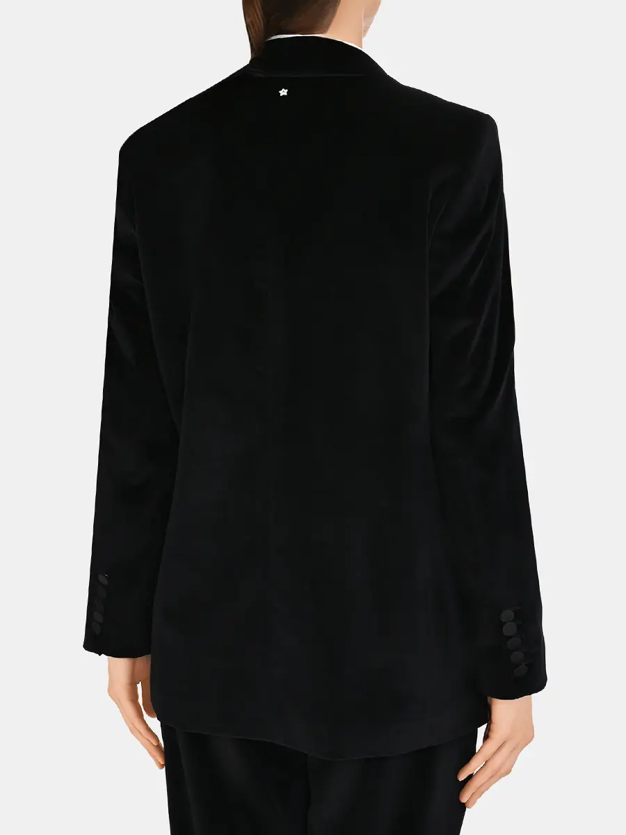 Пиджак бархатный