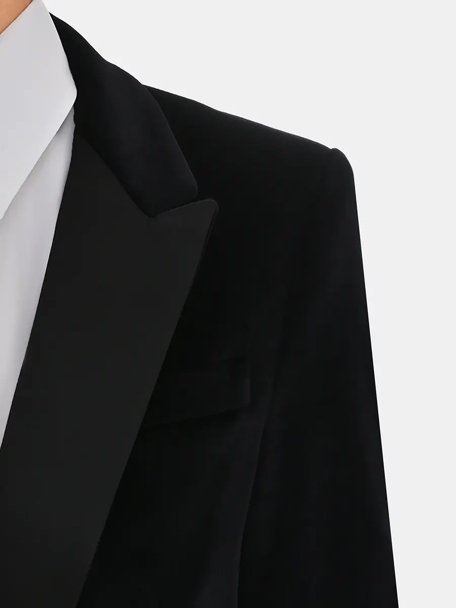 Пиджак бархатный