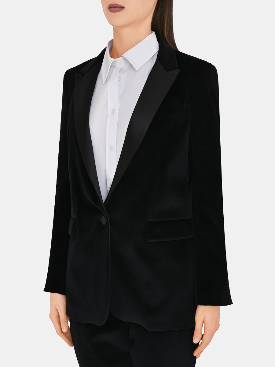 Пиджак бархатный
