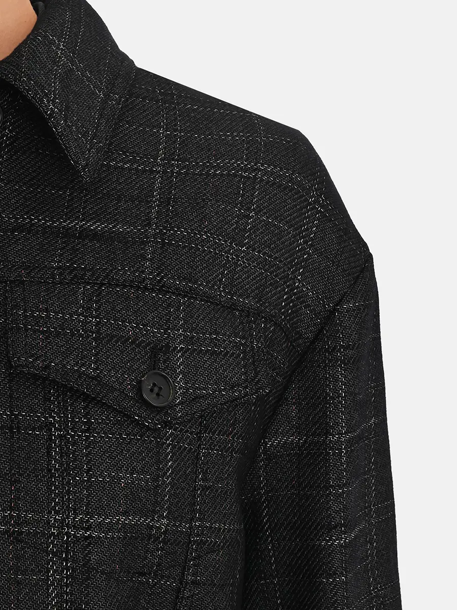 Куртка в клетку