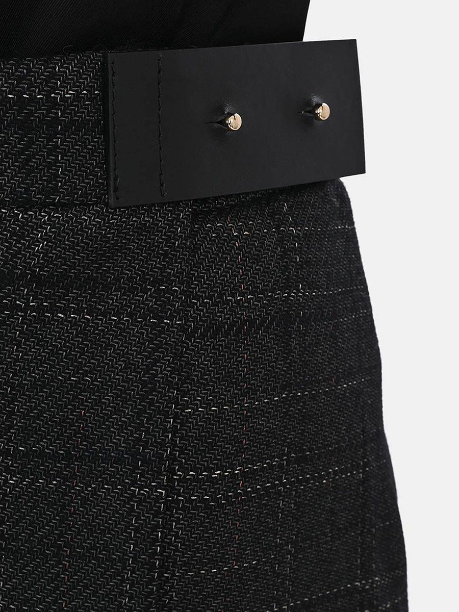 Юбка в клетку