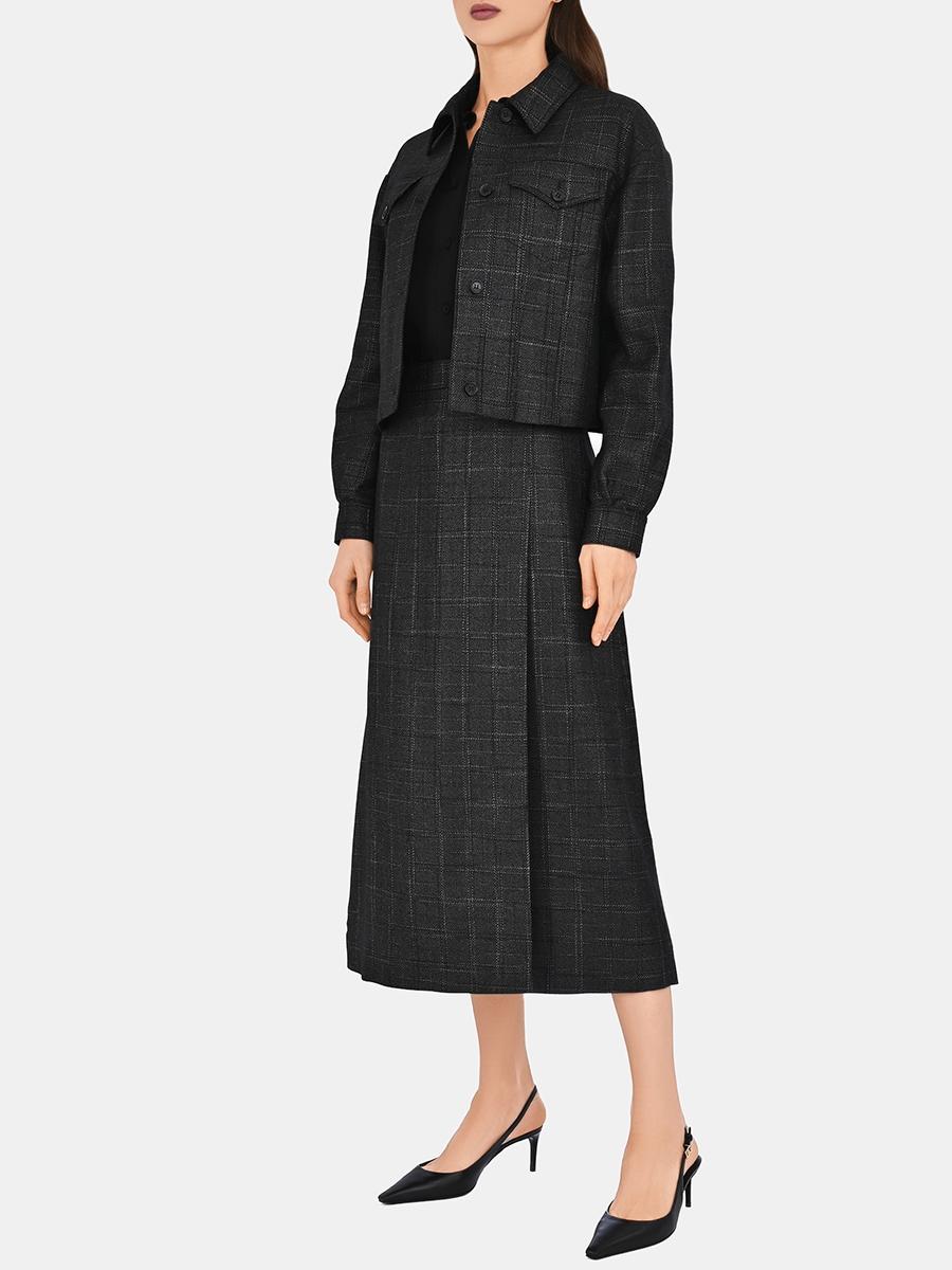 Юбка в клетку