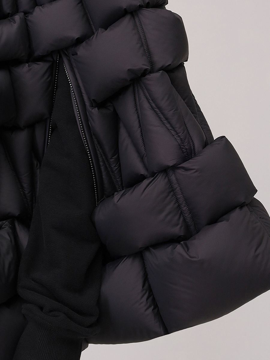 Пуховик стеганый