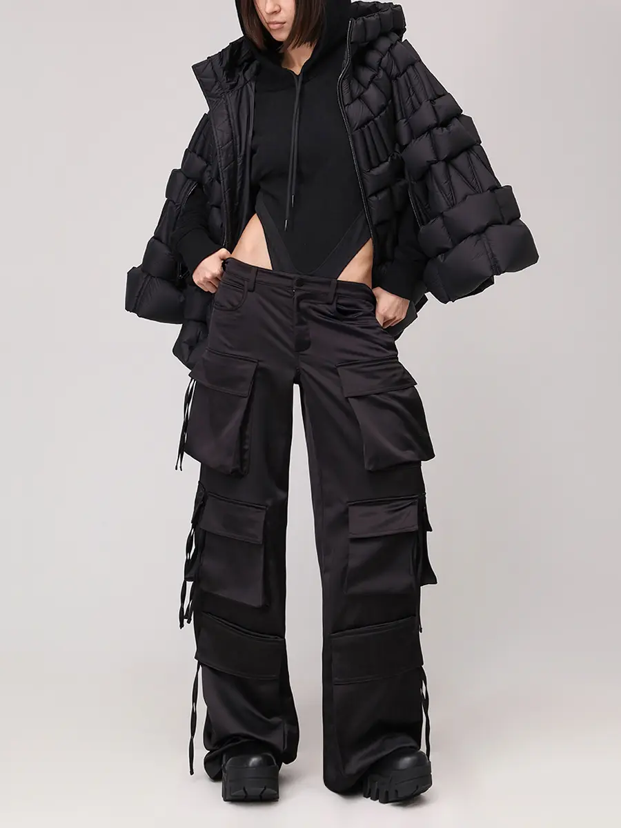 Пуховик стеганый