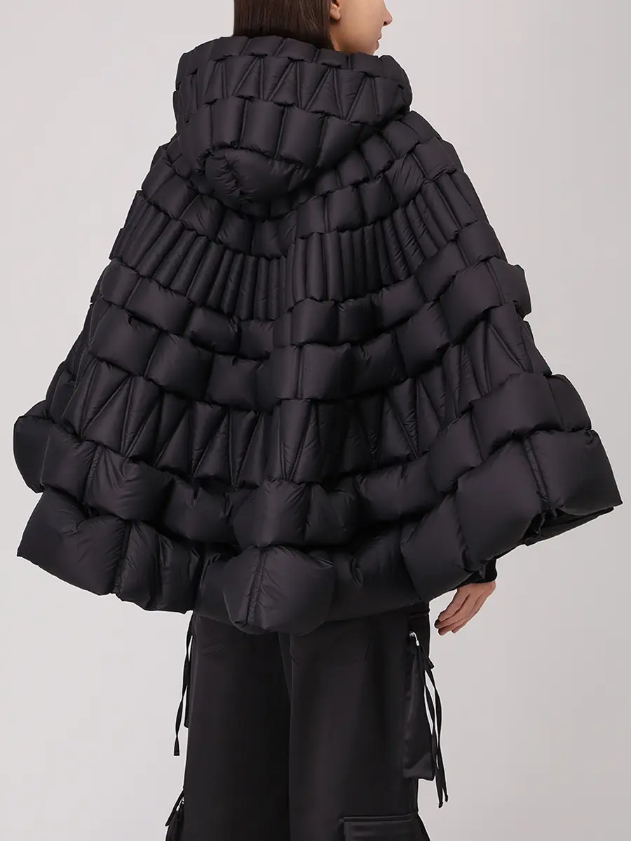 Пуховик стеганый