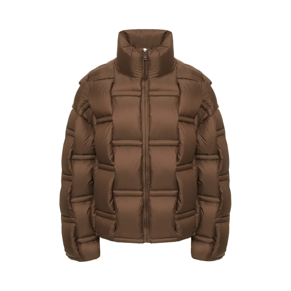 Пуховик стеганый