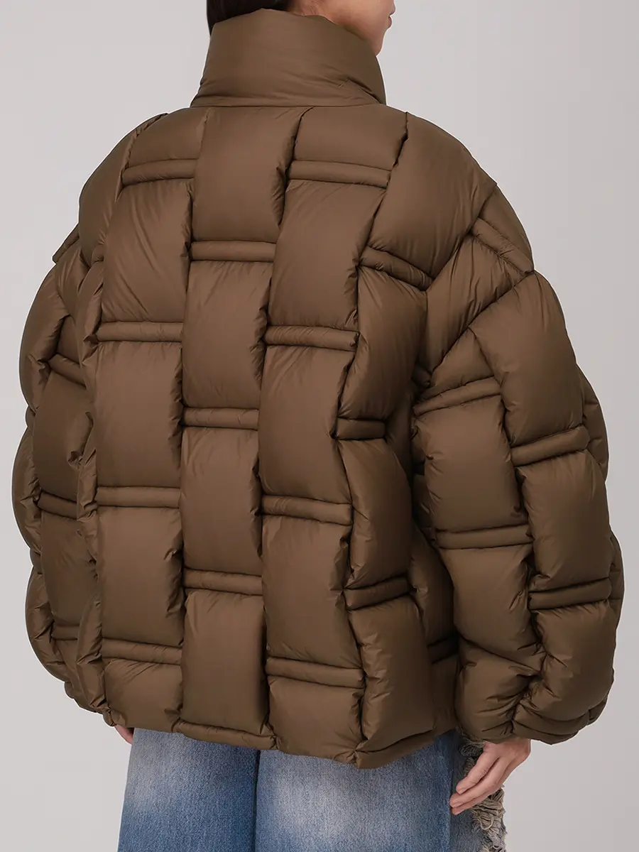 Пуховик стеганый