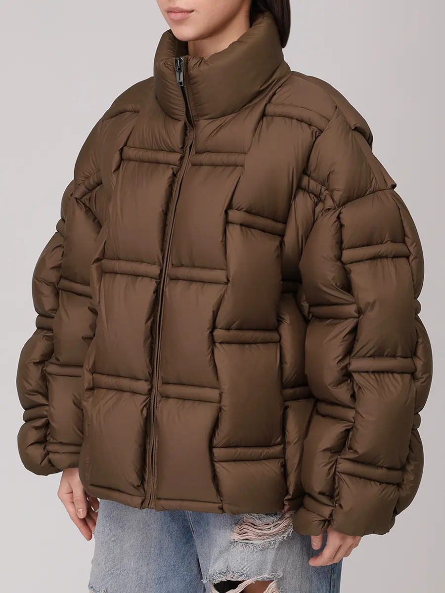 Пуховик стеганый