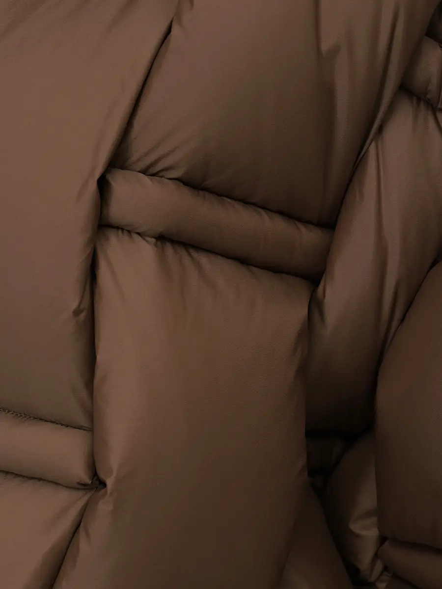 Пуховик стеганый