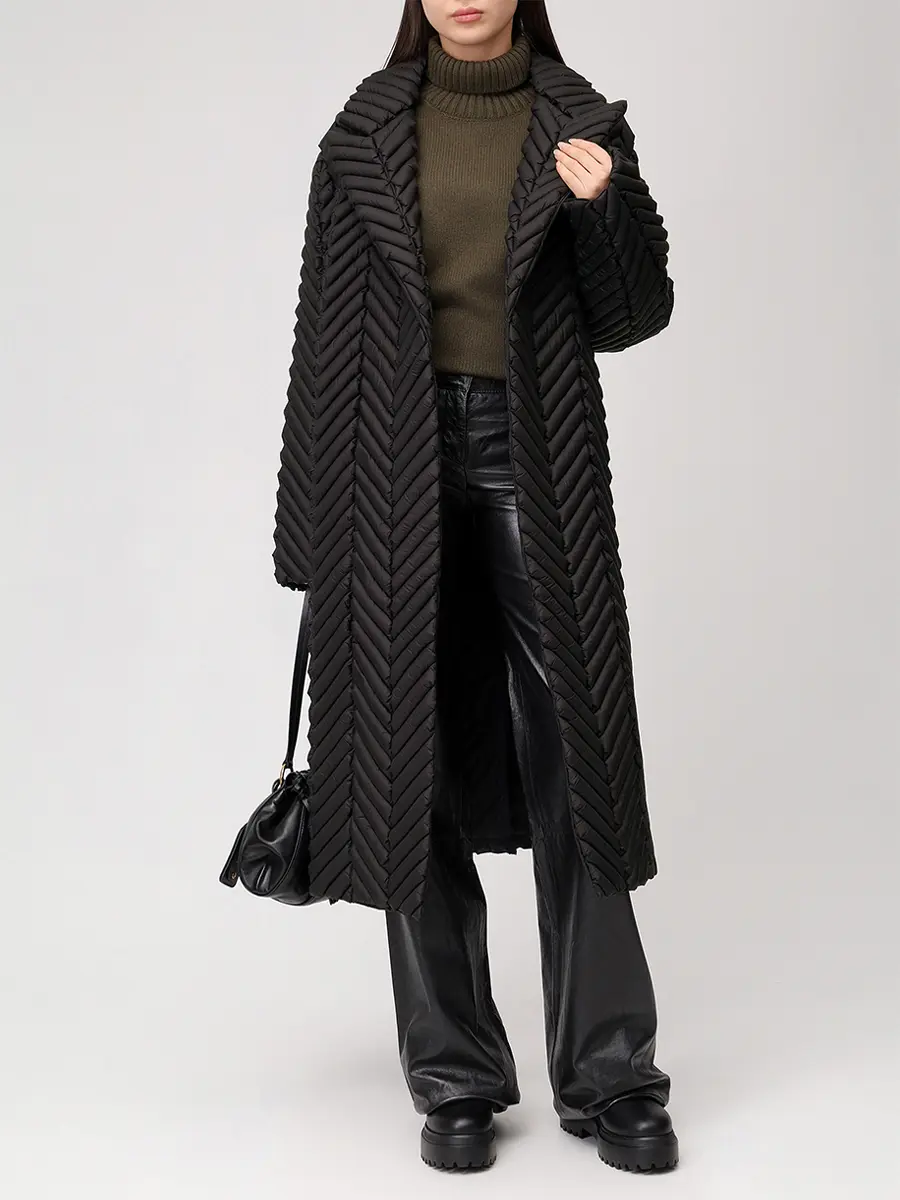 Пуховик стеганый