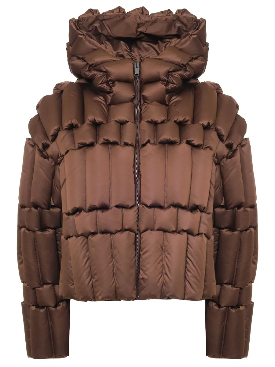 Пуховик стеганый