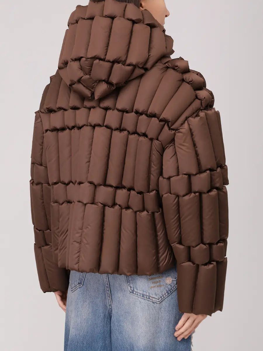 Пуховик стеганый