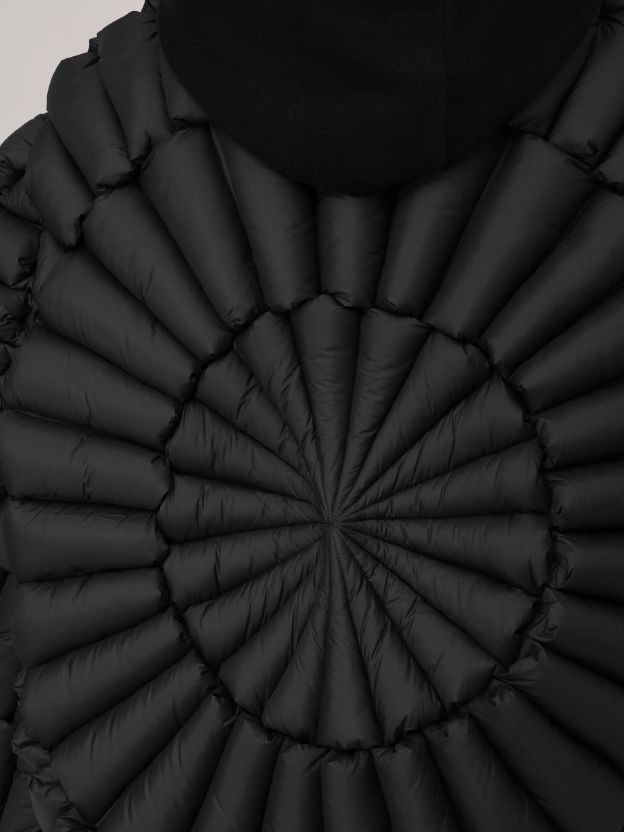 Пуховик стеганый