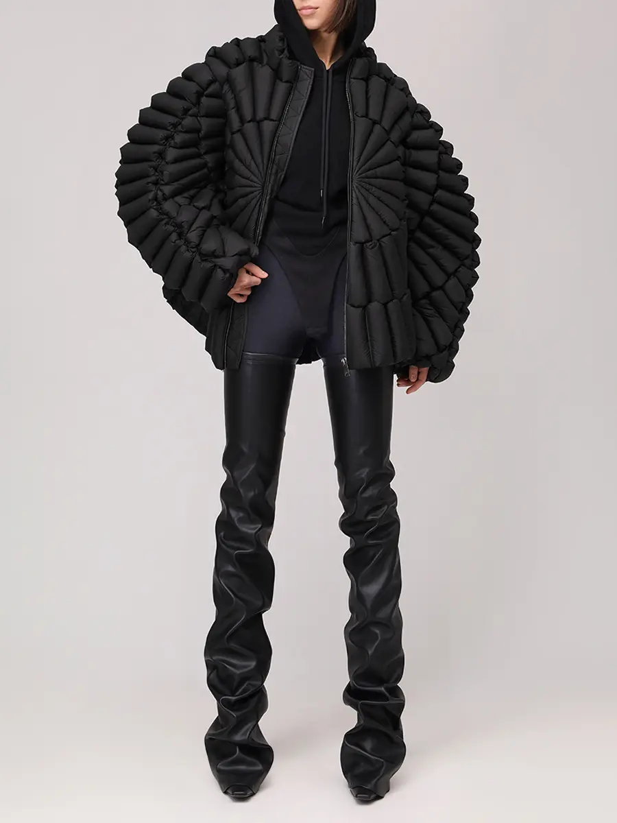 Пуховик стеганый