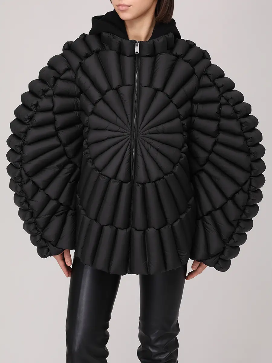 Пуховик стеганый