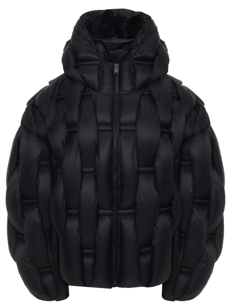 Пуховик стеганый