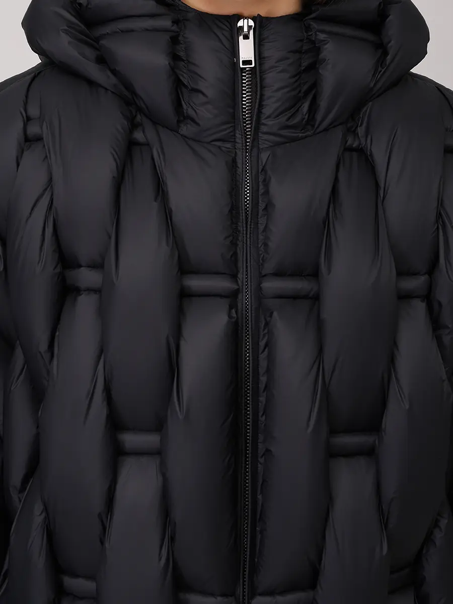 Пуховик стеганый