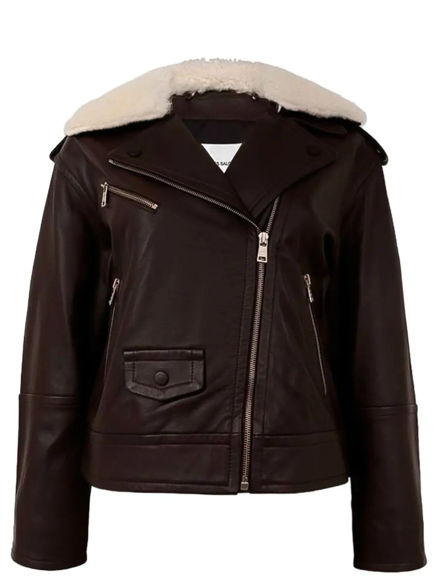 Куртка кожаная