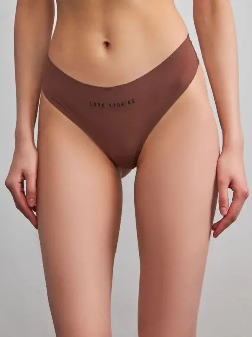 Трусы-стринг с логотипом LOVE STORIES